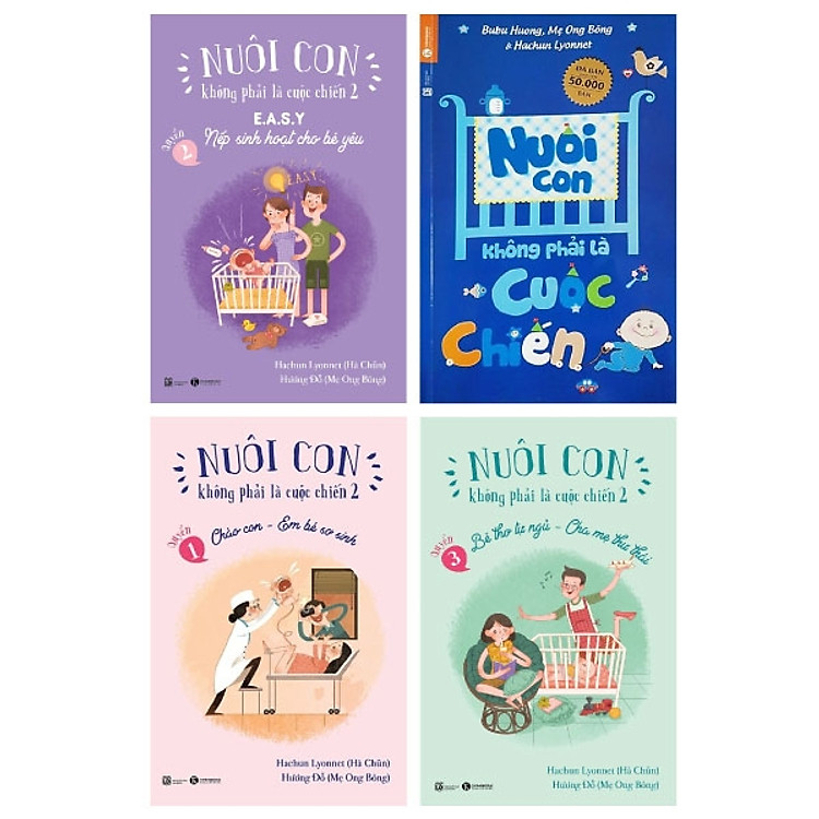 Nuôi Con Không Phải Là Cuộc Chiến 2 – Tái Bản 2019 (Quyển 1 + 2 + 3)