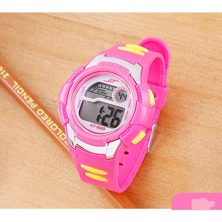 Đồng hồ cho bé có đèn light và hẹn giờ NT6009
