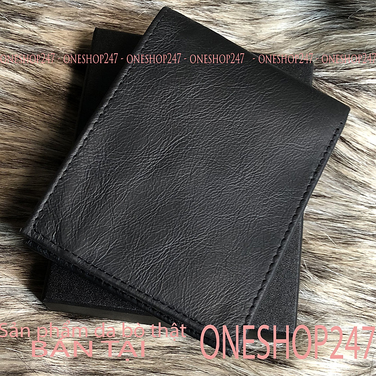 Bóp ÔNG ĐỊA, DA BÒ THẬT 100%. Mang tài lộc cho chủ nhân, Nguyên miếng, để vừa giấy tờ, có khóa kéo A146V