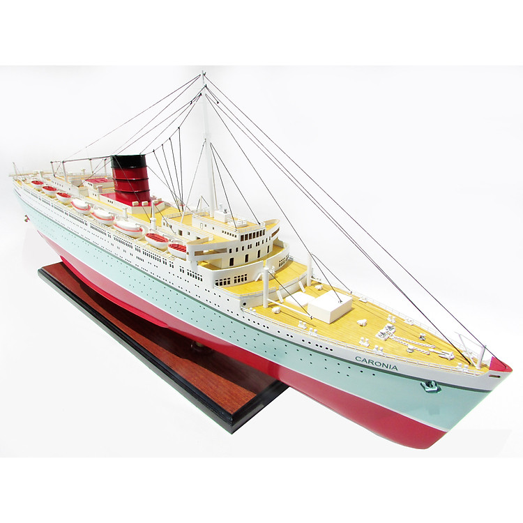Thuyền gỗ trang trí RMS CARONIA