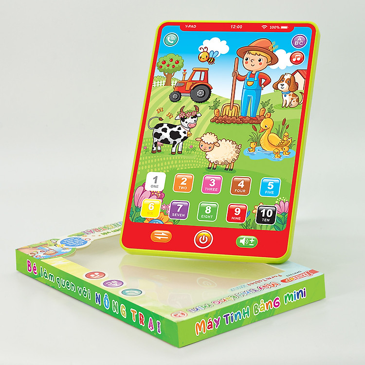 Máy tính bảng mini Bé nông trại DK81323 Chính hãng Giá rẻ - Hình ảnh 2