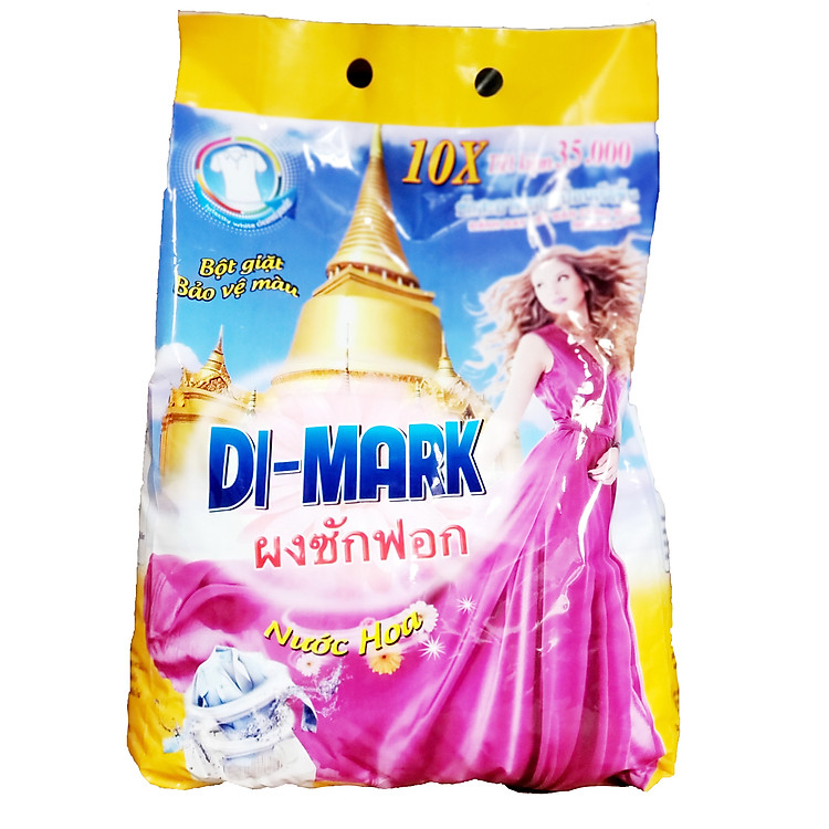 Bột Giặt Di-Mark Hương Nước Hoa Công Nghệ Thái Lan Sạch Cực Nhanh 4,1 kg