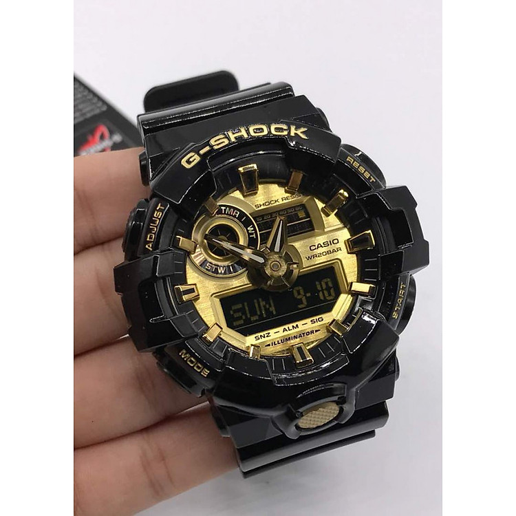 Đồng hồ Casio G-Shock GA-710GB-1A - hàng chính hãng