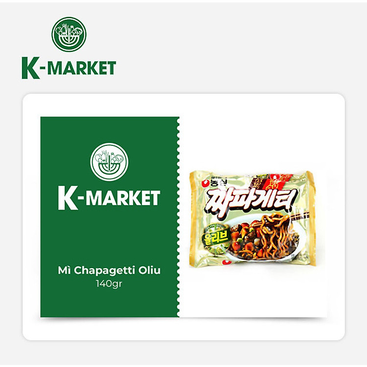 K-Market - Mì Chapagetti Oliu (140 gr)