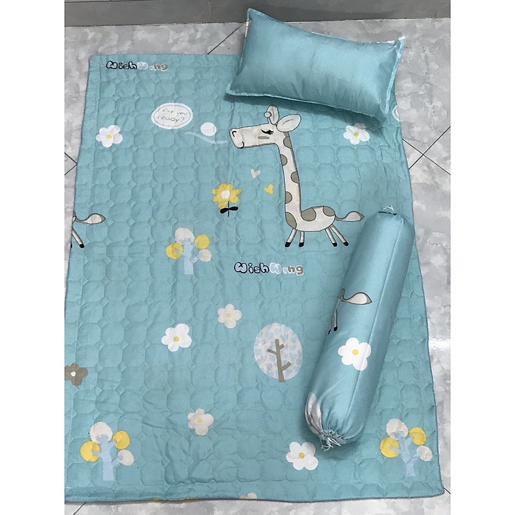 SET CHĂN GỐI CHO BÉ ĐI MẪU GIÁO ( KÈM RUỘT ) - MSP35