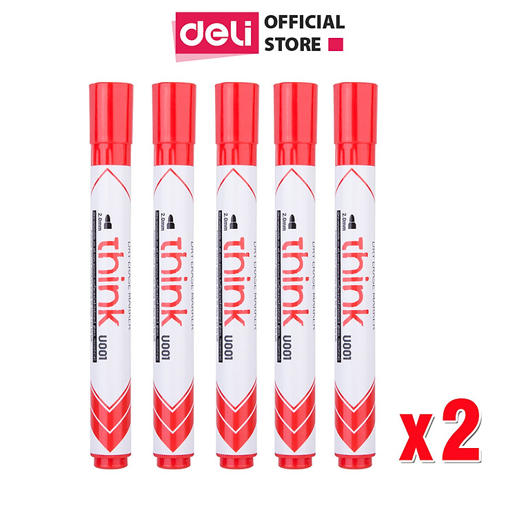 Bộ Bút Lông Bảng Deli (10 chiếc)