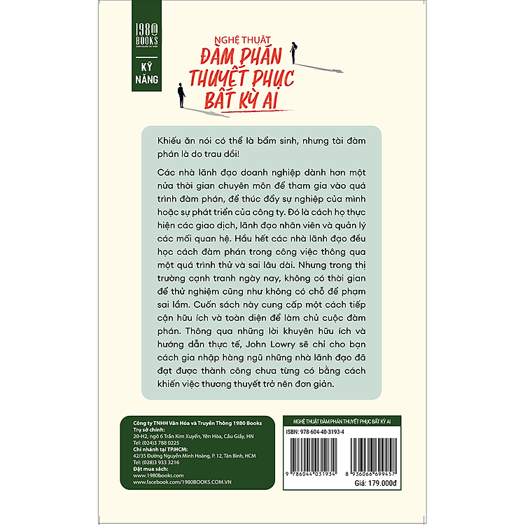 Nghệ Thuật Đàm Phán Thuyết Phục Bất Kỳ Ai - Ảnh 2