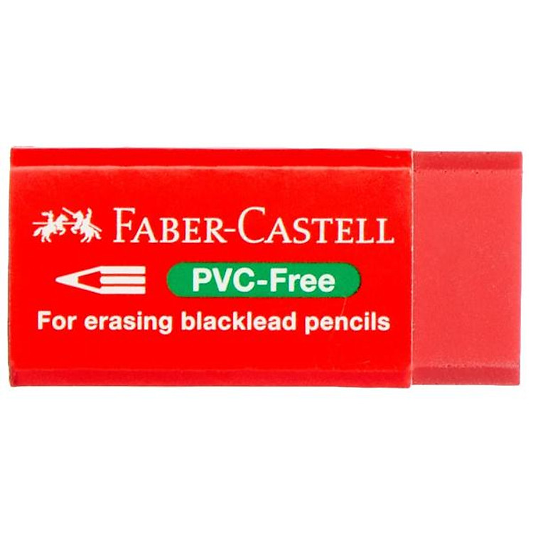 Gôm Tẩy Faber-Castell 189531 – Màu Đỏ