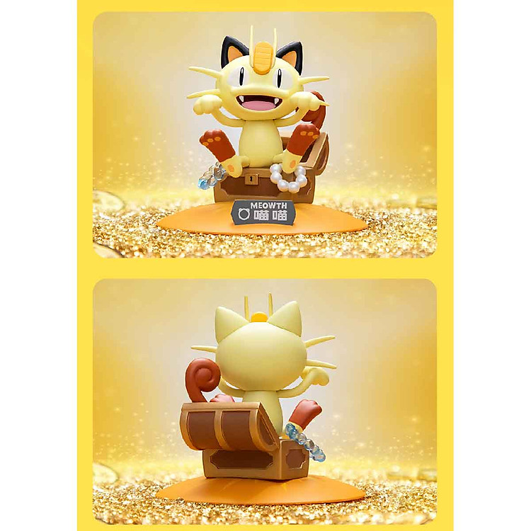 Đồ Chơi Mô Hình Twinkmont Meowth Chính hãng Giá tốt - Hình ảnh 4