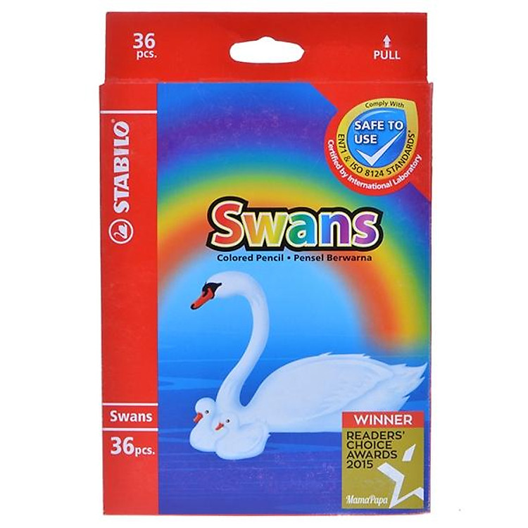 Bút Chì Màu Swans 2.9 (36 chiếc) - Ảnh 2