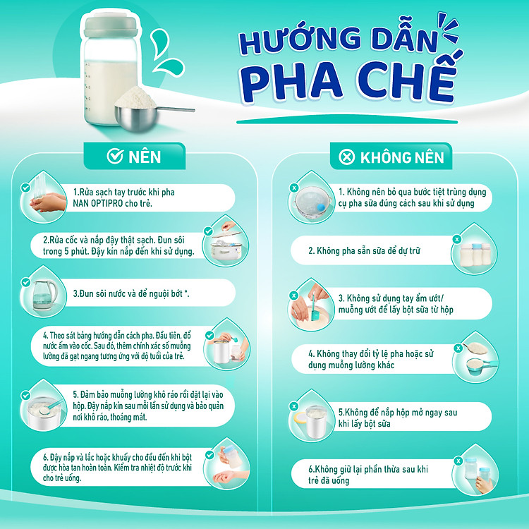 Mua Sữa bột Nestlé NAN OPTIPRO PLUS 1 400G Chất lượng Tiết kiệm - Hình ảnh 3