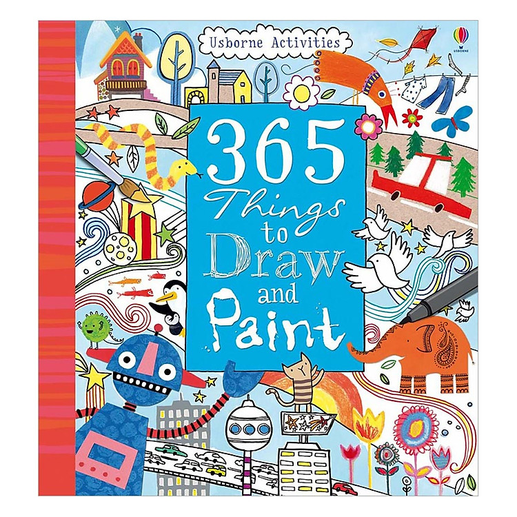 Sách tiếng Anh - Usborne 365 Things to Draw and Paint