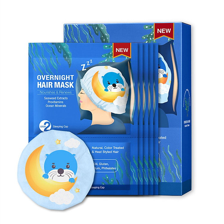 Hộp Mặt Nạ Dưỡng Tóc Ban Đêm Otter SNP OverNight Hair Mask