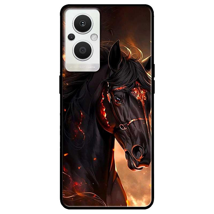 Ốp lưng cho Oppo Reno 2Z, 2F - 6z - 7z 5G - 8z 5G - A96 5G - 8T 4G - 8T 5G - Ngựa Xích Thố - Hàng Chính Hãng