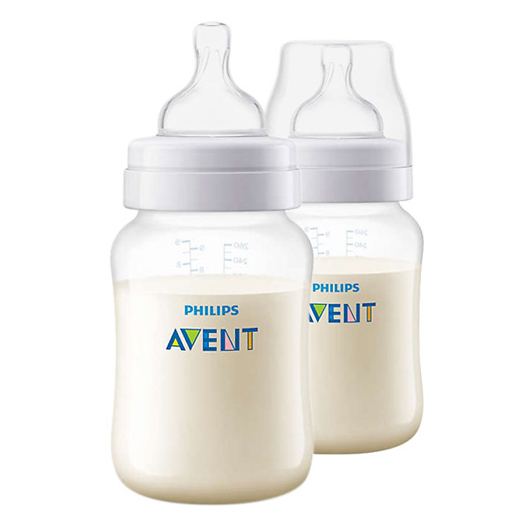 Combo 2 Bình Sữa Giảm Đầy Hơi Philips Avent SCF813/27 9oz (260ml)