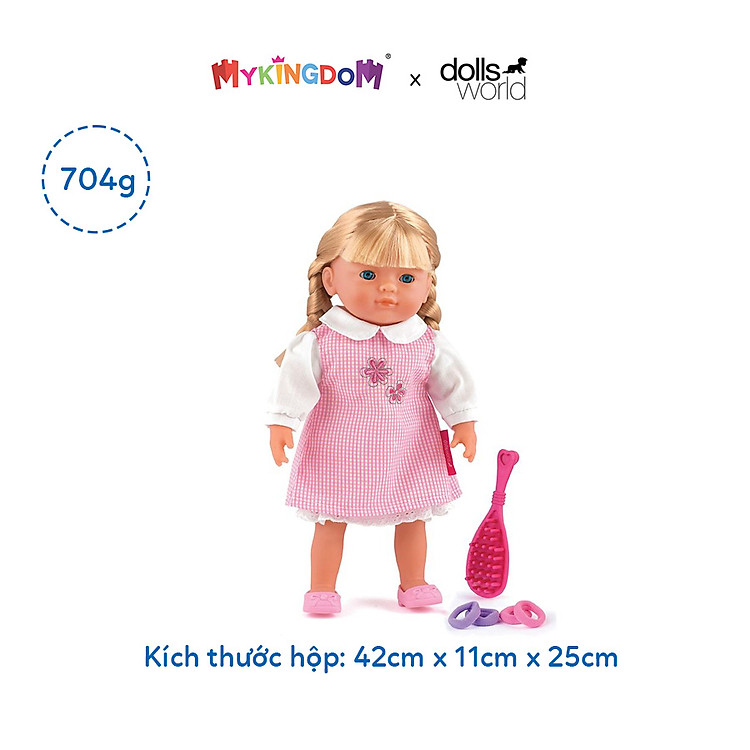 Đồ Chơi DOLLSWORLD Bé Elizabeth DW60370 Chính hãng Ưu đãi - Hình ảnh 2