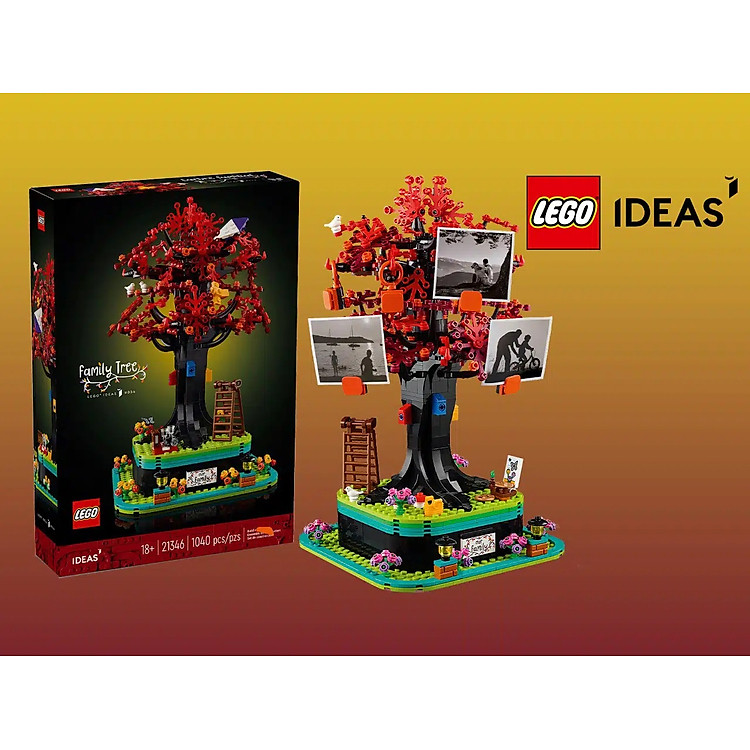 Mua LEGO 21346 - Cây Gia Phả Chính hãng Ưu đãi - Hình ảnh 2
