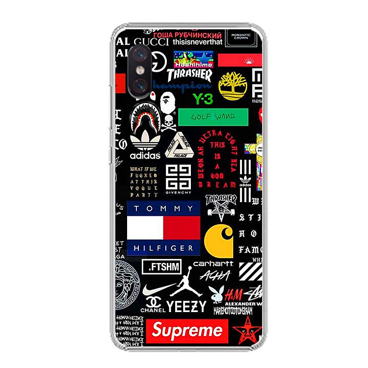 Ốp điện thoại Xiaomi Mi 8 Pro - Silicon dẻo - 0140 BRAND - Hàng Chính Hãng