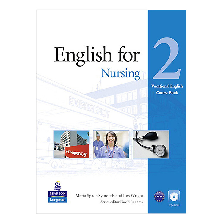Sách English for Nursing 2 course book w/CD-ROM