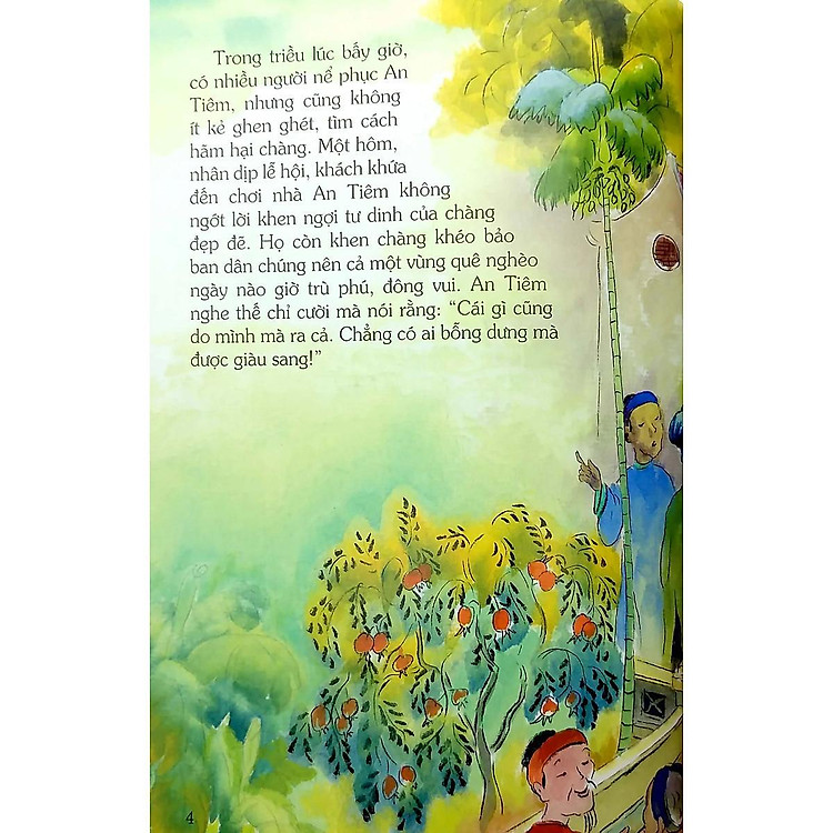 Sự Tích Dưa Hấu - Tranh Truyện Dân Gian Việt Nam - Ảnh 4