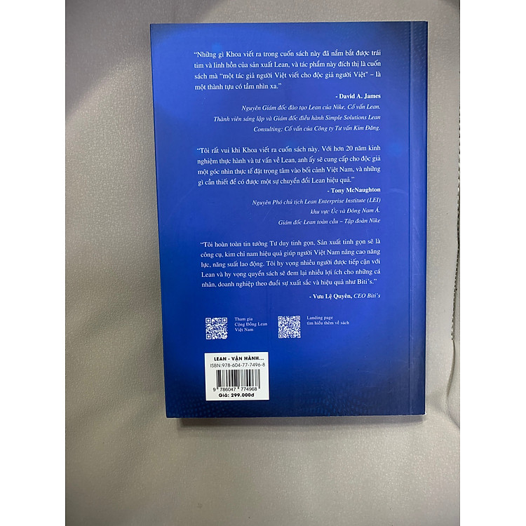 LEAN - VẬN HÀNH DOANH NGHIỆP XUẤT SẮC - Ảnh 2