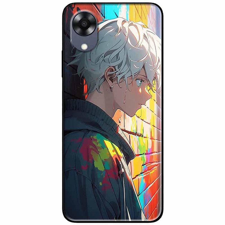 Ốp lưng cho Oppo A15 - A15S - A17 - A17K - A57 4G - A94 5G - A95 5G - Cậu Bé Sad - Hàng Chính Hãng