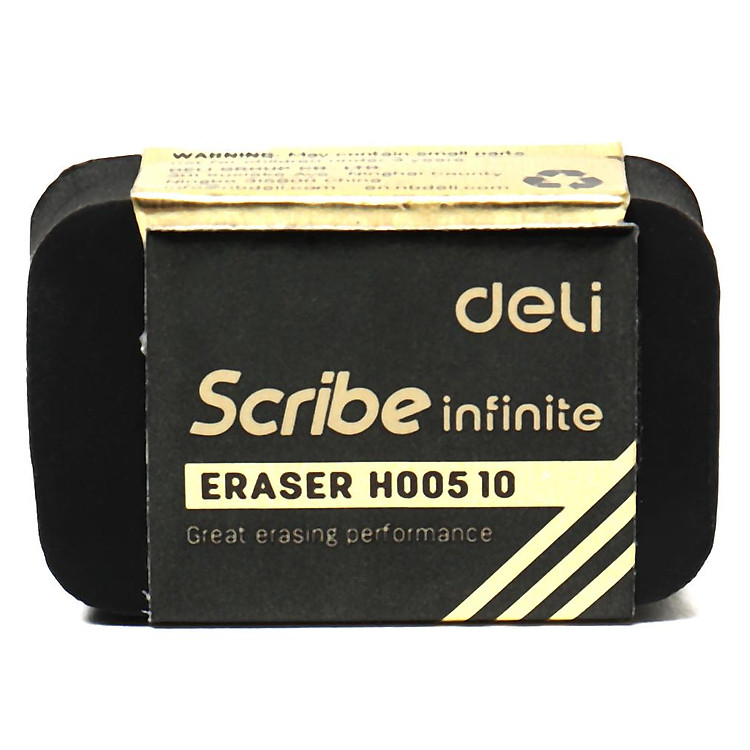 Tẩy Đen Chữ Nhật Nhỏ - Deli EH00510 - Ảnh 7