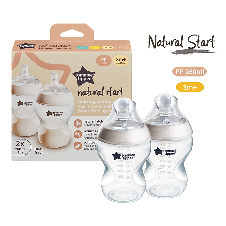 Mua Bình Sữa Tommee Tippee 260ml Tự Nhiên Uy tín Tiết kiệm - Hình ảnh 3