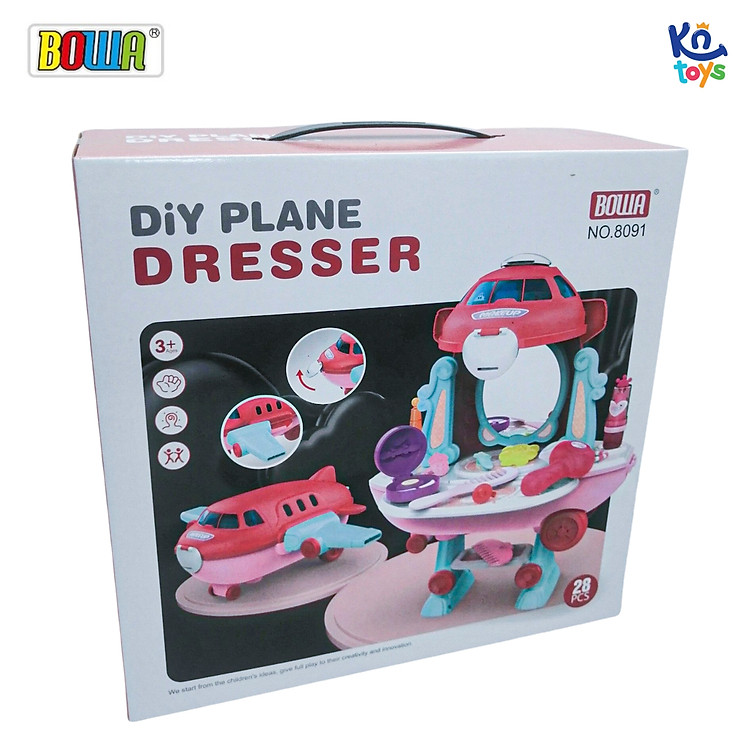 Bộ Đồ Chơi Máy Bay Bowa 8091 Chính hãng Ưu đãi - Hình ảnh 3