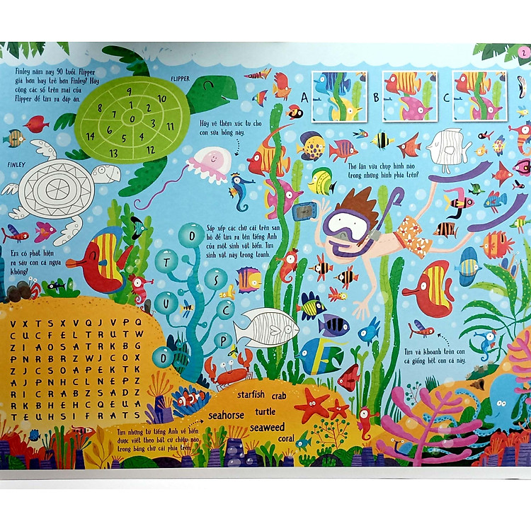 Cuốn Sách Khổng Lồ Về Trò Chơi Tư Duy - Holiday Activity Pad (Tái Bản 2023) - Ảnh 5