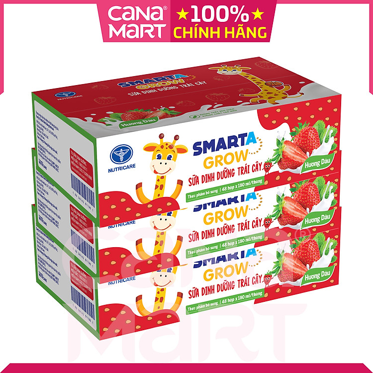 Nơi mua Thùng sữa trái cây Nutricare Smarta Grow Chất lượng Tiết kiệm - Hình ảnh 2