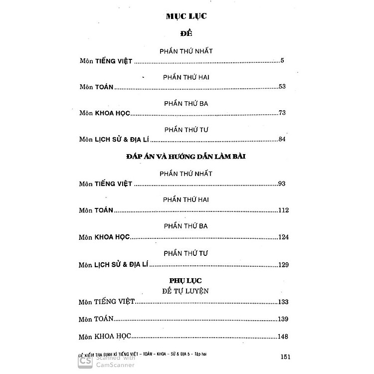 Đề Kiểm Tra Định Kì Tiếng Việt - Toán - Khoa Học - Lịch Sử - Địa Lí 5 (Tập 2) - Ảnh 3