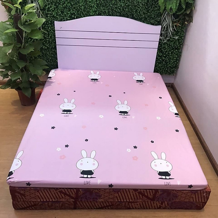 Ga chống thấm cotton-Thỏ Hồng