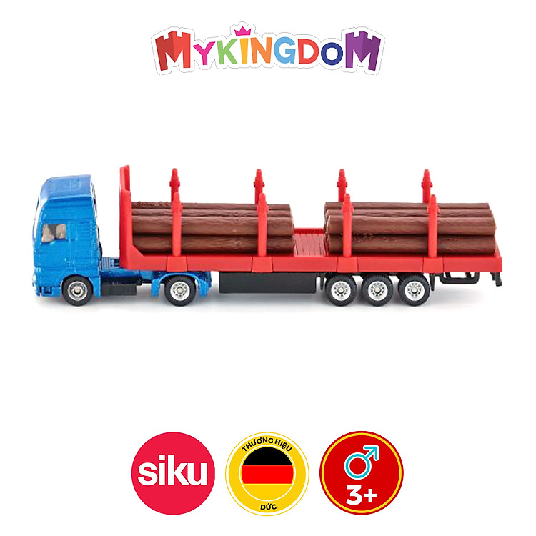 Mua tại Lazada: Xe Vận Chuyển Gỗ Siku - 1659 Chính hãng Giá rẻ