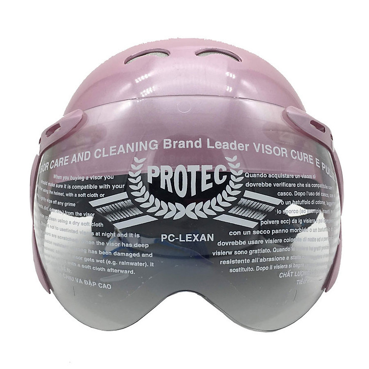 Mũ bảo hiểm 1/2 đầu có kính Protec Kitty KMWK