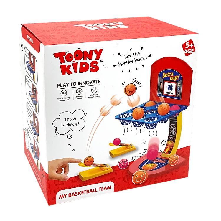 Mua Bộ Bắn Bóng TOONYKIDS - MY BASKETBALL TEAM Chính hãng Ưu đãi - Hình ảnh 4