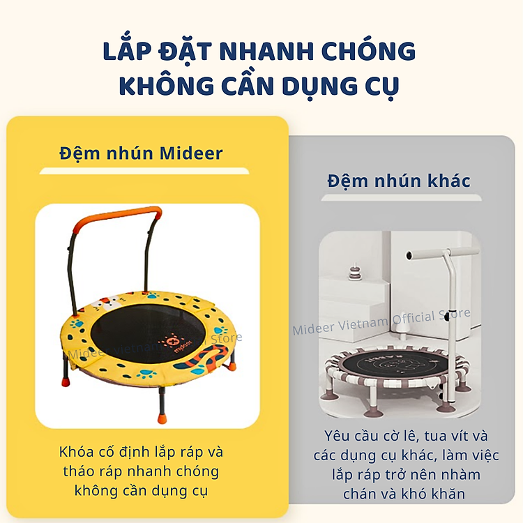 Nhà nhún Mideer Kids tại Daddycareshop Chính hãng Ưu đãi - Hình ảnh 4