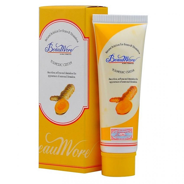 Turmeric Cream - Kem nghệ ngăn ngừa mụn và sẹo thâm
