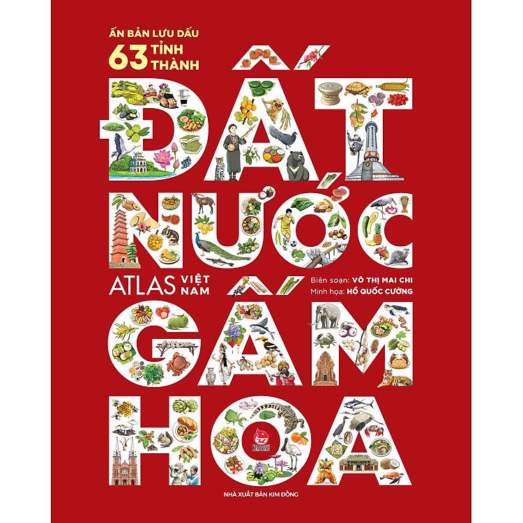 Đất Nước Gấm Hoa – Atlas Việt Nam (Tái Bản 2025)