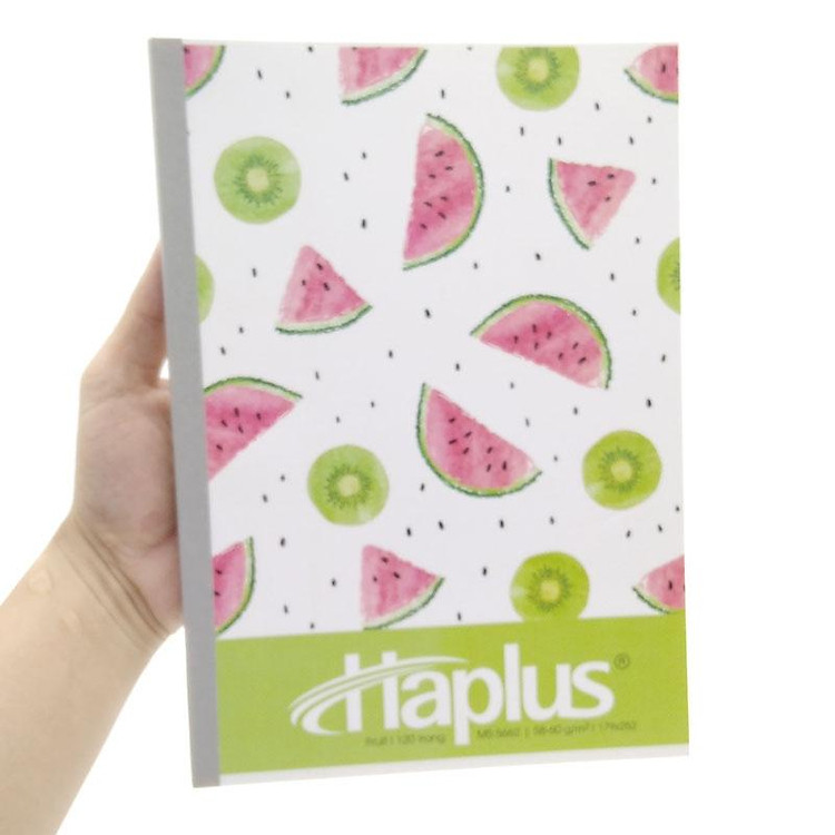 Vở Haplus Fruit Kẻ Ngang 120 Trang (Mẫu bao bì ngẫu nhiên) - Ảnh 4