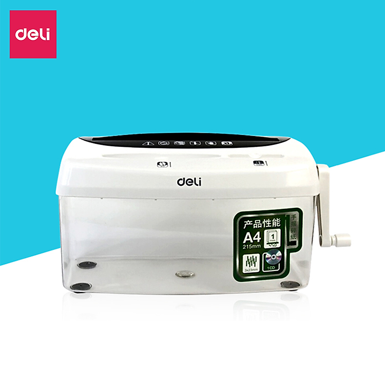 Máy Hủy Tài Liệu Mini Deli 9935 - Ảnh 5