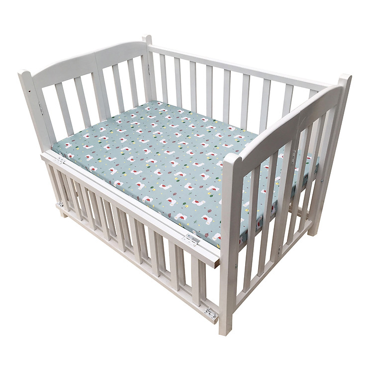 Ga vải bọc đệm cũi cho bé