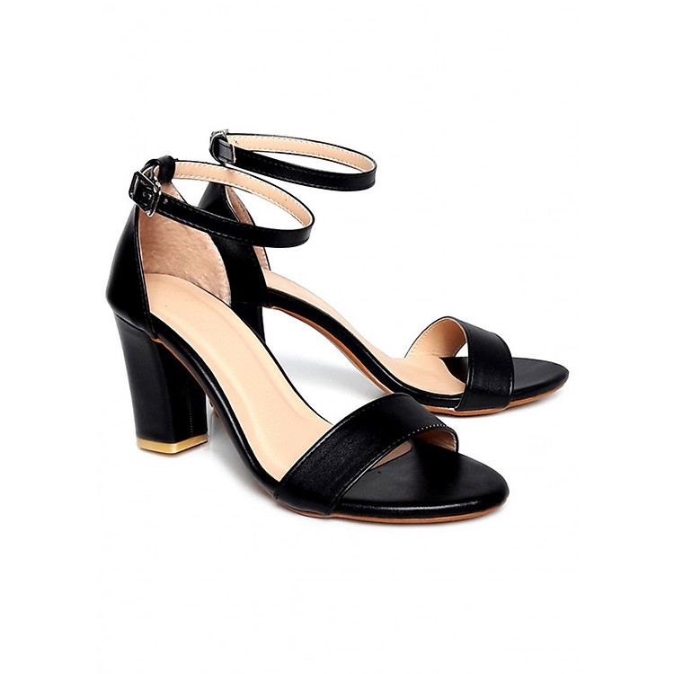 Giày gót vuông thời trang - gót 5 phân BS05