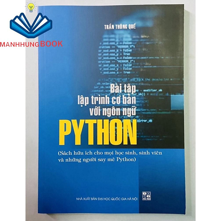 Mua tại Newshop: Bài Tập Lập Trình Cơ Bản Với Ngôn Ngữ Python
