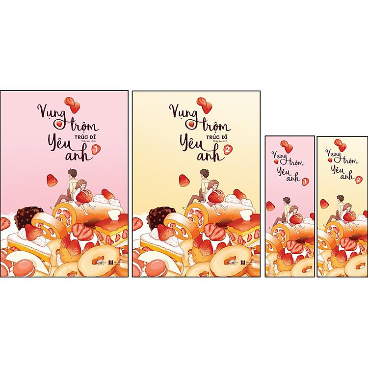 Sách Vụng Trộm Yêu Anh - Tập 1+2 (Tặng Kèm: 02 Bookmark 2 Mặt Theo Bìa)