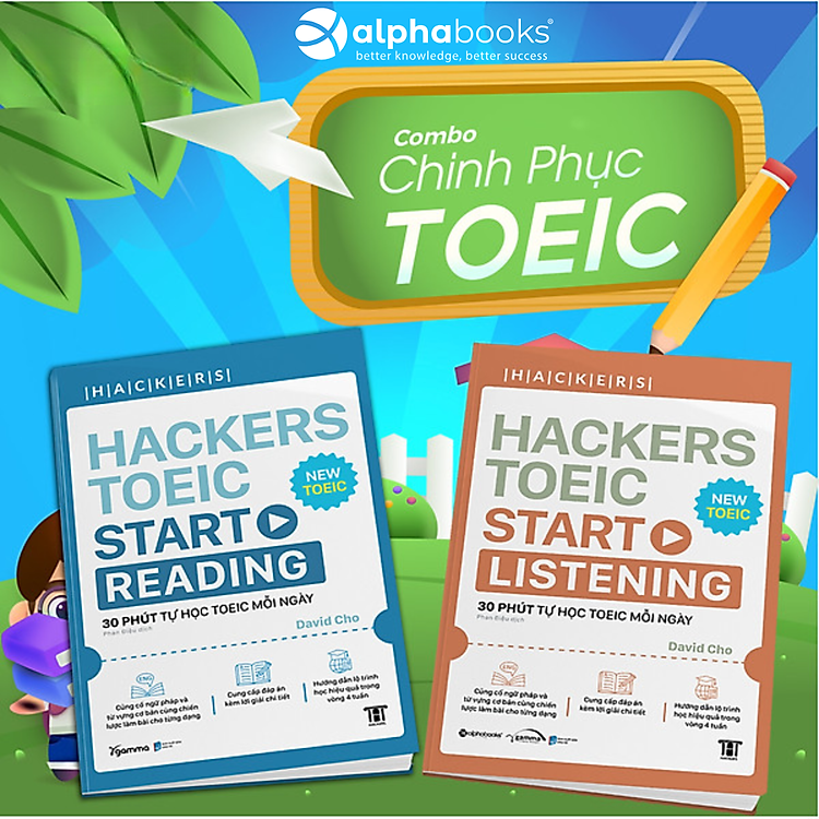 Hackers Toeic Start Listening + Reading