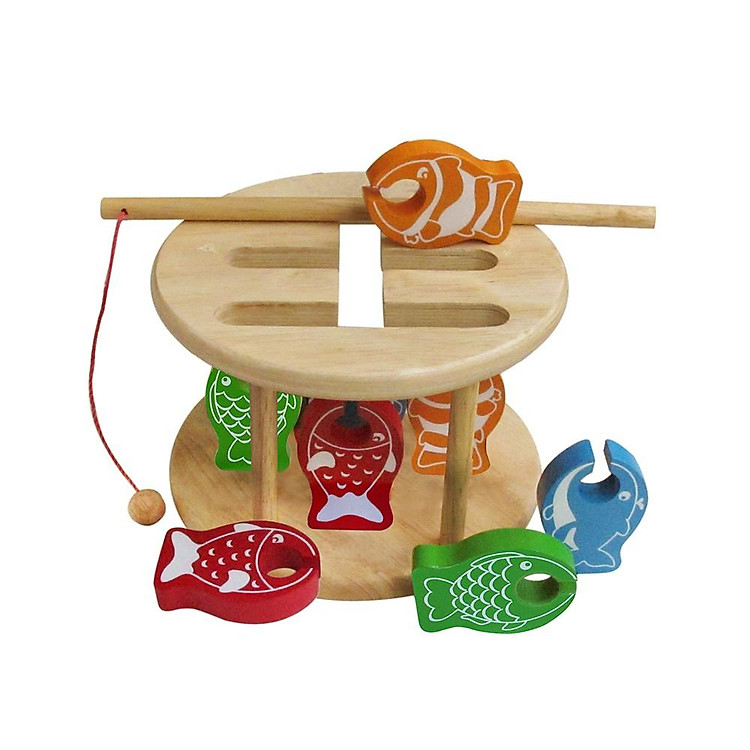 Đồ chơi gỗ Thử thách câu cá Winwintoys Chính hãng Giá tốt - Hình ảnh 2