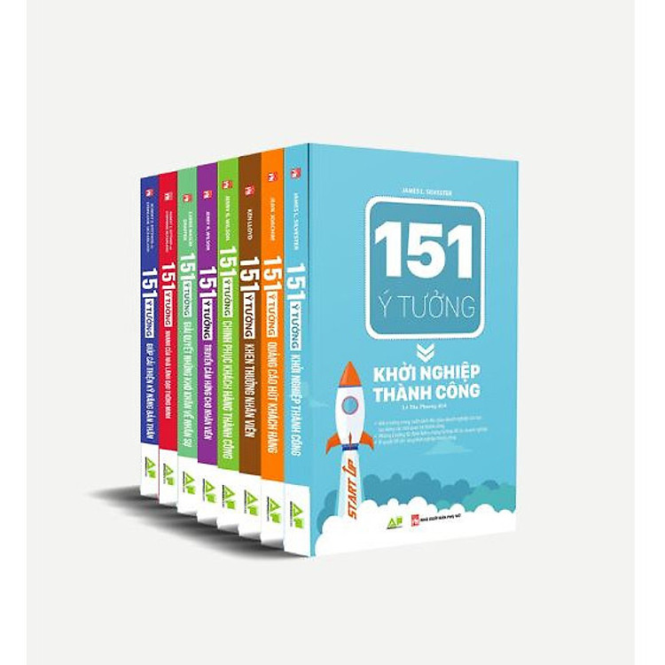 Bộ Sách 151 Ý Tưởng Thành Công Đột Phá Cho Doanh Nghiệp