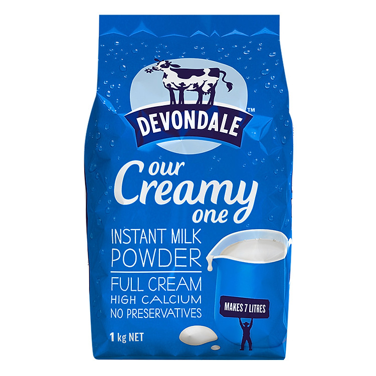 Sữa Bột Devondale Fullcream Powder Bịch 1kg