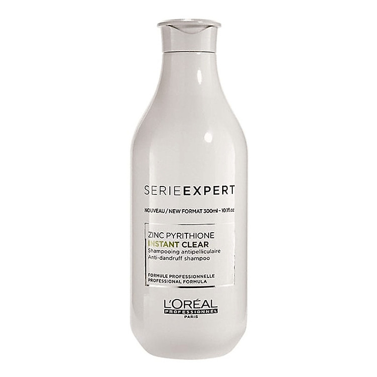 Dầu gội L'oreal Professionel Serie Expert instant Clear Pure shampoo cho tóc và da đầu gàu 300ml